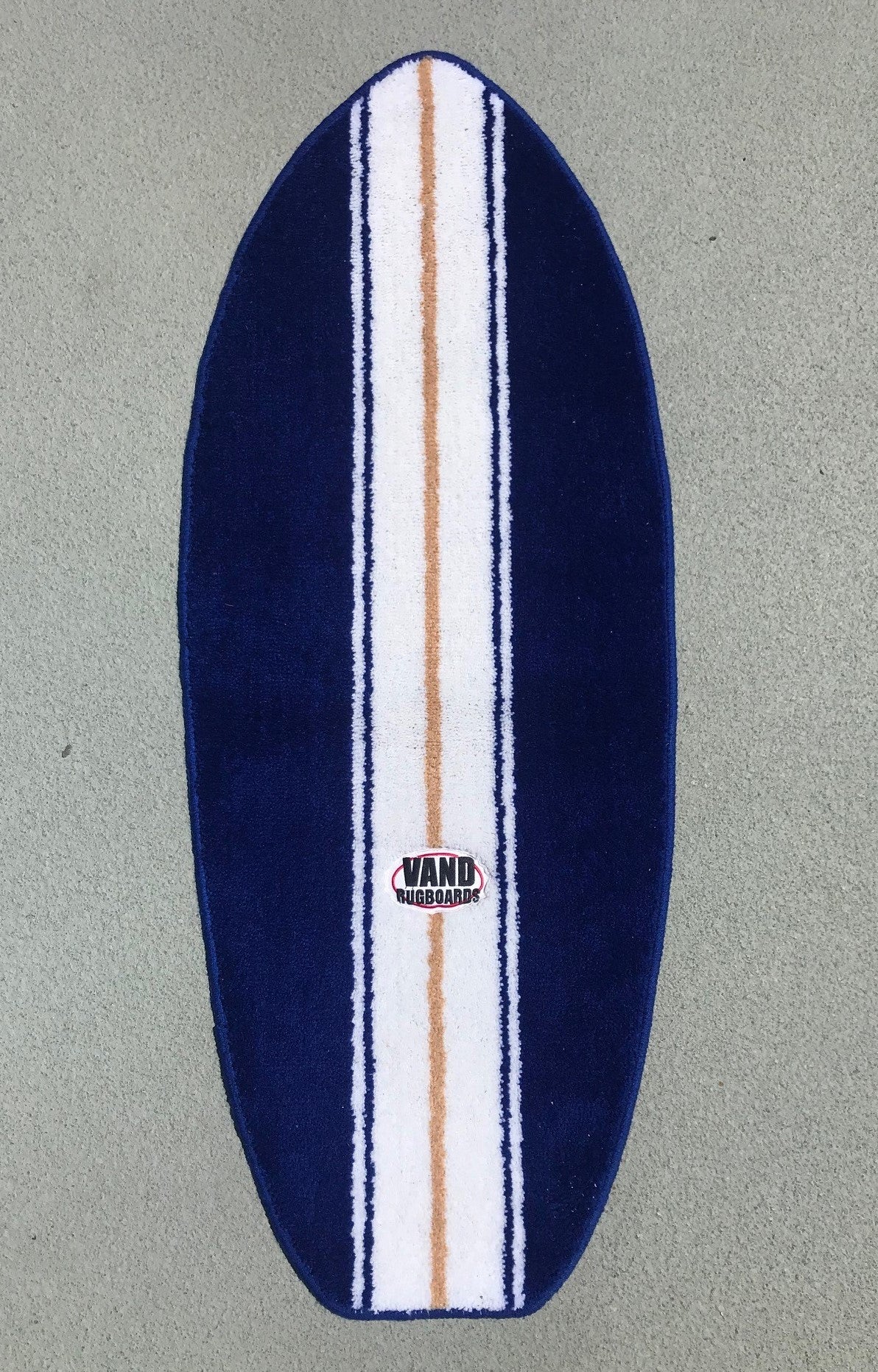 Surfboard Shaped Rug bath Mat