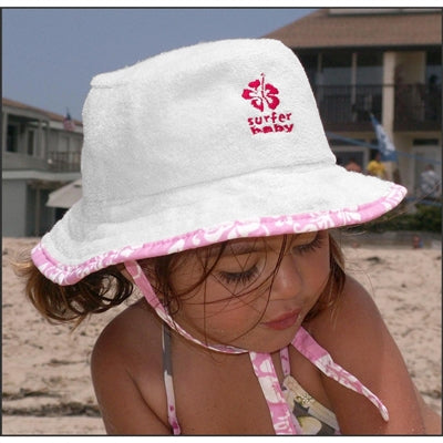 Surfer Baby Cotton Terry Floppy   bucket Sun Hat