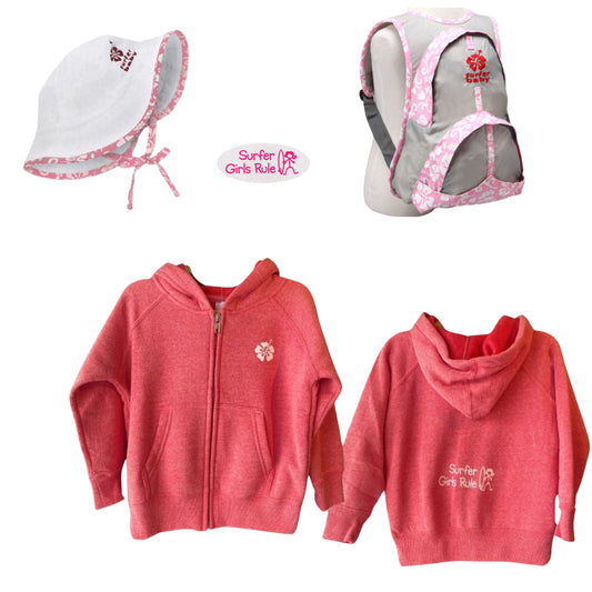 The Take Off Surfer girl toddler Gift Set