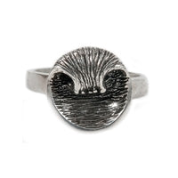 Wave Bowl Womens Sterling Silver Surf Ring by Strickly Boarding