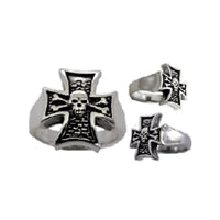Shipwreck Mens Sterling Silver Surf Pirate Ring by Strickly Boarding