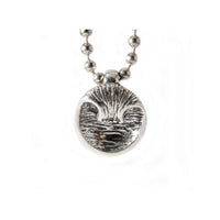 Wave Bowl Sterling Silver Surf Pendant by Strickly Boarding
